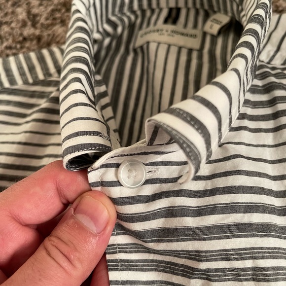 Crosby & Howard Men’s L Dress Shirt - Picture 3 of 6